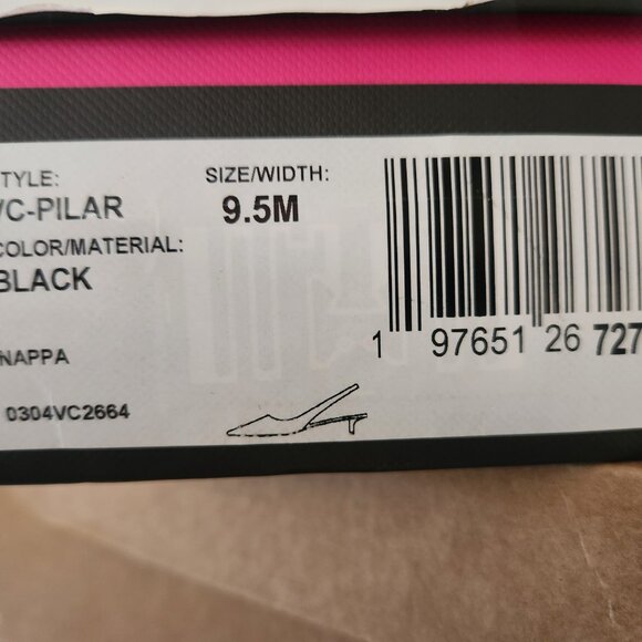 Vince Camuto Pilar Pumps. Black Leather. NIB. Size 9.5 - Picture 3 of 11